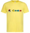 Мужская футболка Покемони пакман Лимонный фото