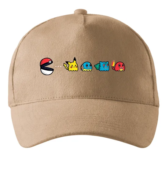 Кепка Покемони пакман Пісочний фото