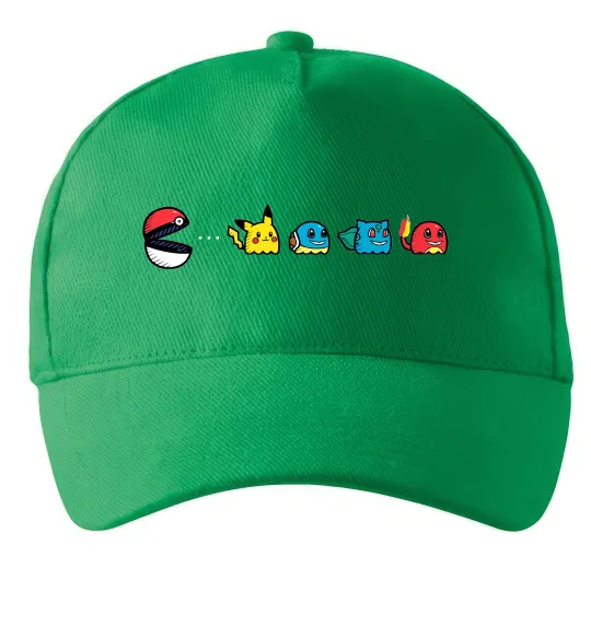 Кепка Покемони пакман Зелений фото
