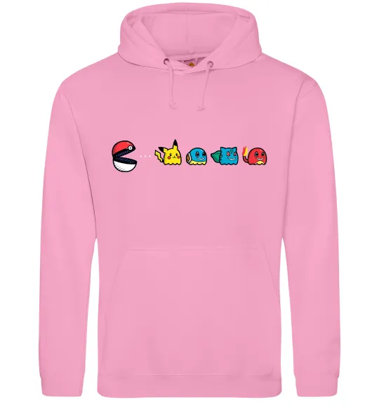 Жіноча толстовка (худі) Покемони пакман Рожевий фото