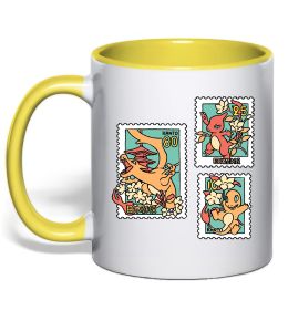 Чашка з кольоровою ручкою Покемони марки Чашка з кольоровою ручкою Покемони марки