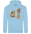 Жіноча толстовка (худі) Покемони марки Блакитний фото