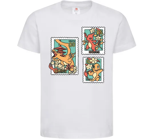 Детская футболка Покемони марки Белый фото