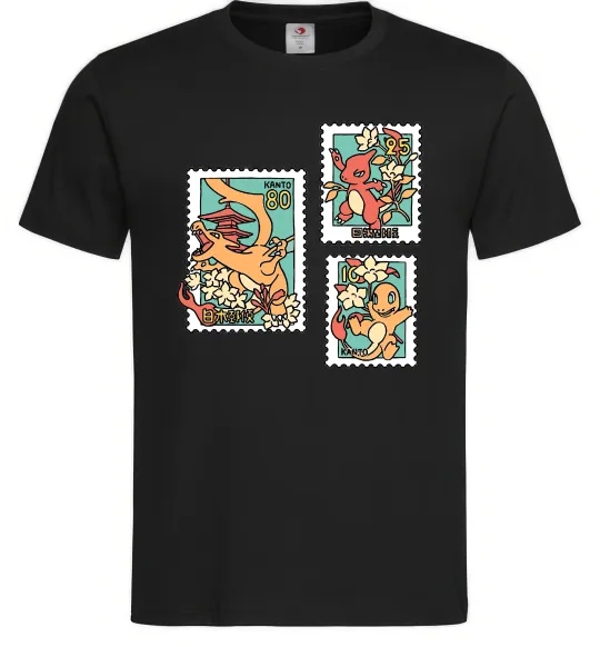 Мужская футболка Покемони марки Черный фото