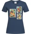 Жіноча футболка Покемони марки Темно-синій фото