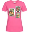 Жіноча футболка Покемони марки Яскраво-рожевий фото
