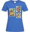 Жіноча футболка Покемони марки Яскраво-синій фото