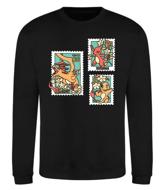 Світшот Покемони марки Чорний фото