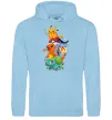 Чоловіча толстовка (худі) Pokemon Блакитний фото