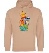 Женская толстовка (худи) Pokemon Песочный фото