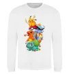 Світшот Pokemon Білий фото