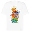 Футболка Оверсайз Pokemon Белый Футболка Оверсайз Pokemon Белый фото