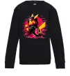 Детский Свитшот Пікачу Наруто Черный фото