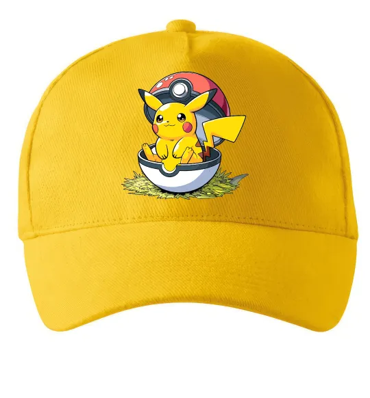 Кепка Пікачу в покеболі Солнечно желтый фото