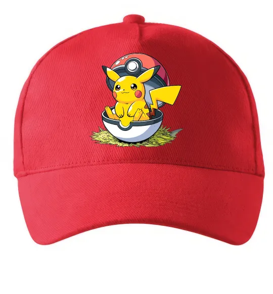 Кепка Пікачу в покеболі Красный фото