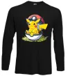 Лонгслив Пікачу в покеболі Черный фото