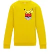 Детский Свитшот Пікачу в кишені Солнечно желтый фото