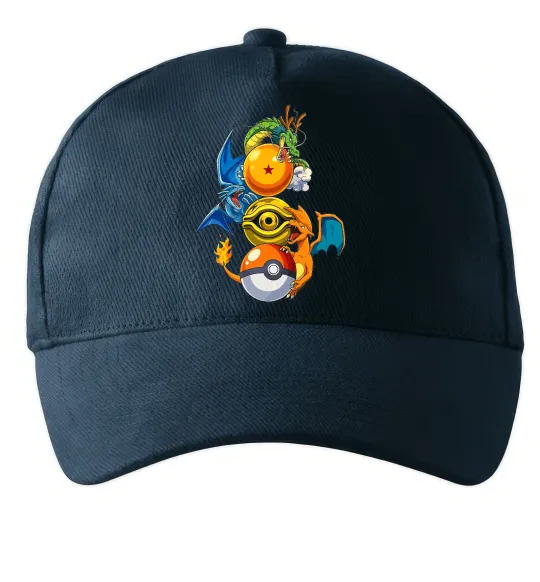 Кепка Дракони Покемон Темно-синий фото