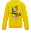 Детский Свитшот Дракони Покемон Солнечно желтый фото
