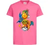 Детская футболка Дракони Покемон Ярко-розовый фото