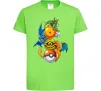 Детская футболка Дракони Покемон Лаймовый фото