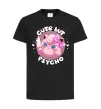Дитяча футболка Cute but psycho Pokemon Чорний фото