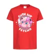 Дитяча футболка Cute but psycho Pokemon Червоний фото