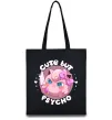 Эко-сумка Cute but psycho Pokemon Черный фото