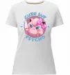 Женская премиум футболка Cute but psycho Pokemon Белый Женская премиум футболка Cute but psycho Pokemon Белый фото