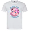 Мужская футболка Cute but psycho Pokemon Белый фото