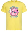 Мужская футболка Cute but psycho Pokemon Лимонный фото
