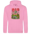 Мужская толстовка (худи) Покемони Venusaur Розовый фото