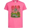 Дитяча футболка Покемони Venusaur Яскраво-рожевий фото