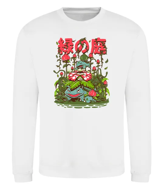 Світшот Покемони Venusaur Білий фото