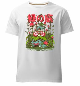 Мужская премиум футболка Покемони Venusaur