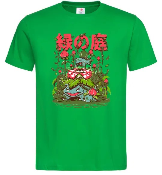 Чоловіча футболка Покемони Venusaur Зелений фото