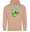 Жіноча толстовка (худі) Squirtle Пісочний фото