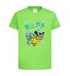 Дитяча футболка Squirtle Лаймовий фото