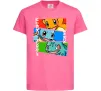 Детская футболка Pokemon eyes Ярко-розовый Детская футболка Pokemon eyes Ярко-розовый фото