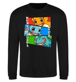 Свитшот Pokemon eyes Черный фото