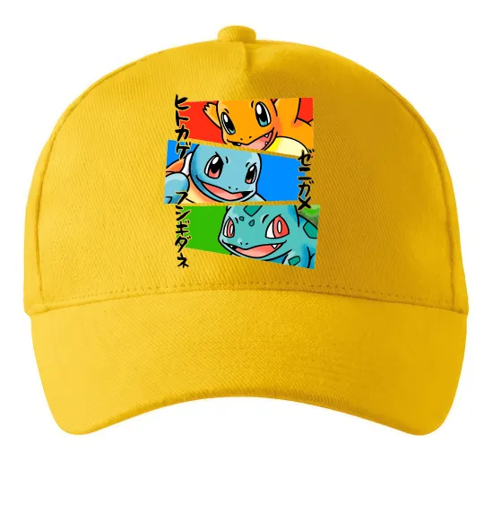 Кепка Pokemon eyes Солнечно желтый фото