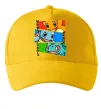 Кепка Pokemon eyes Солнечно желтый фото
