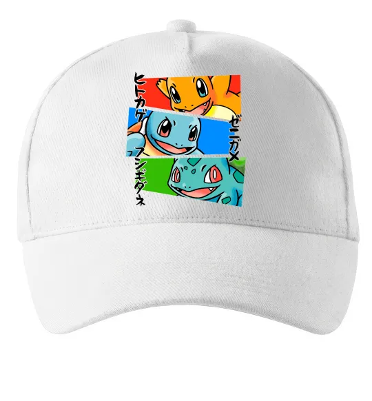 Кепка Pokemon eyes Белый фото