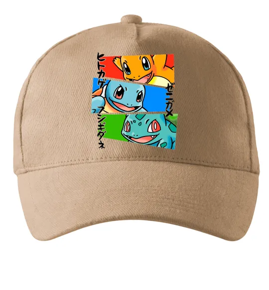 Кепка Pokemon eyes Пісочний фото