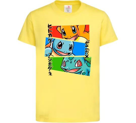 Детская футболка Pokemon eyes Лимонный фото