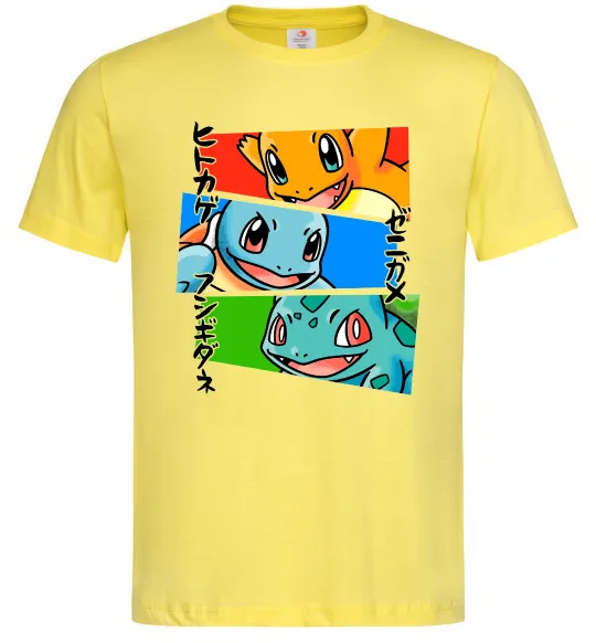 Мужская футболка Pokemon eyes Лимонный фото