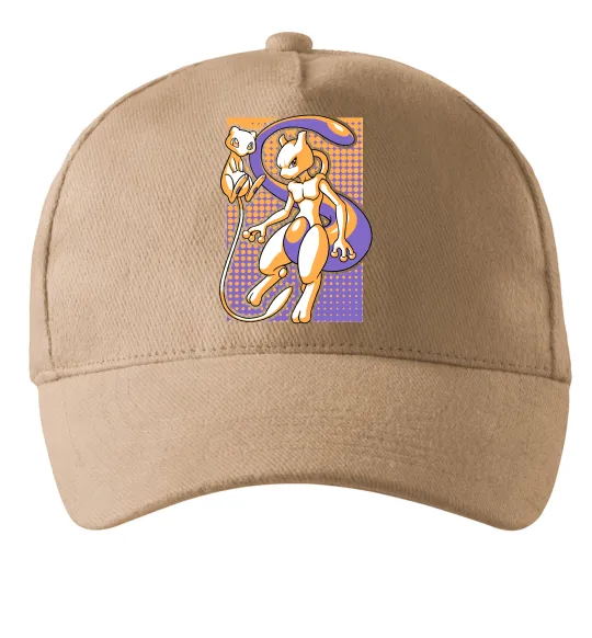 Кепка Mewtwo pokemon Пісочний фото