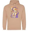 Чоловіча толстовка (худі) Mewtwo pokemon Пісочний фото