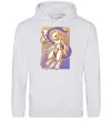 Жіноча толстовка (худі) Mewtwo pokemon Сірий меланж фото