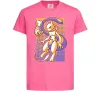 Дитяча футболка Mewtwo pokemon Яскраво-рожевий фото